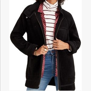 Madewell Oversized Faux Fur Coat
